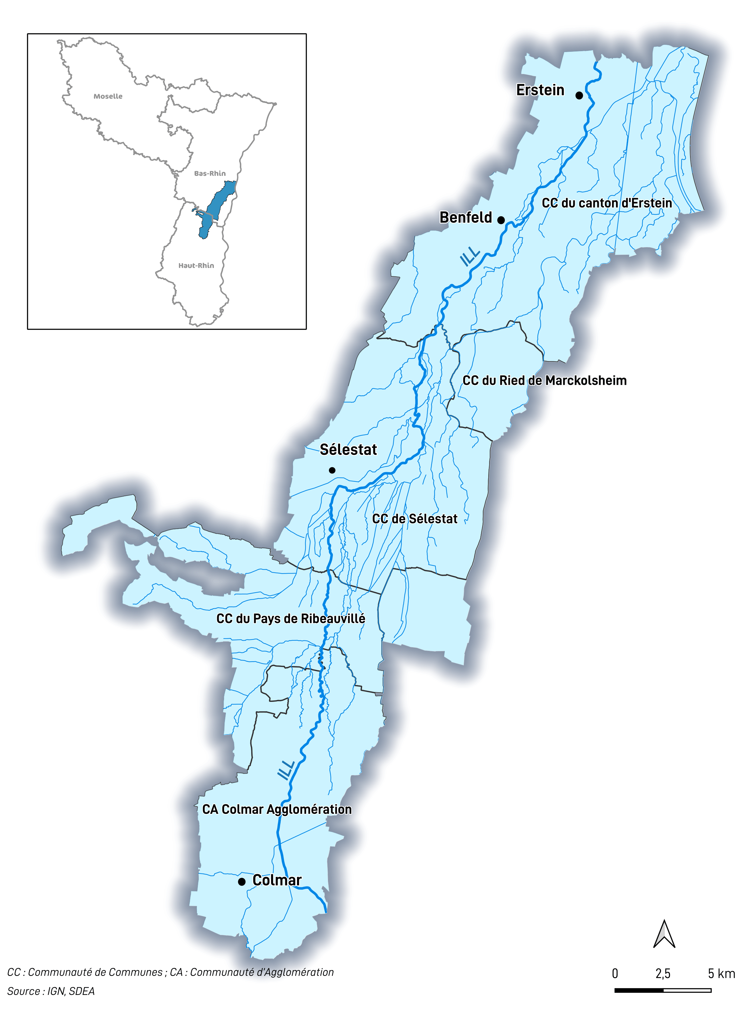 Carte PAPI IRCA