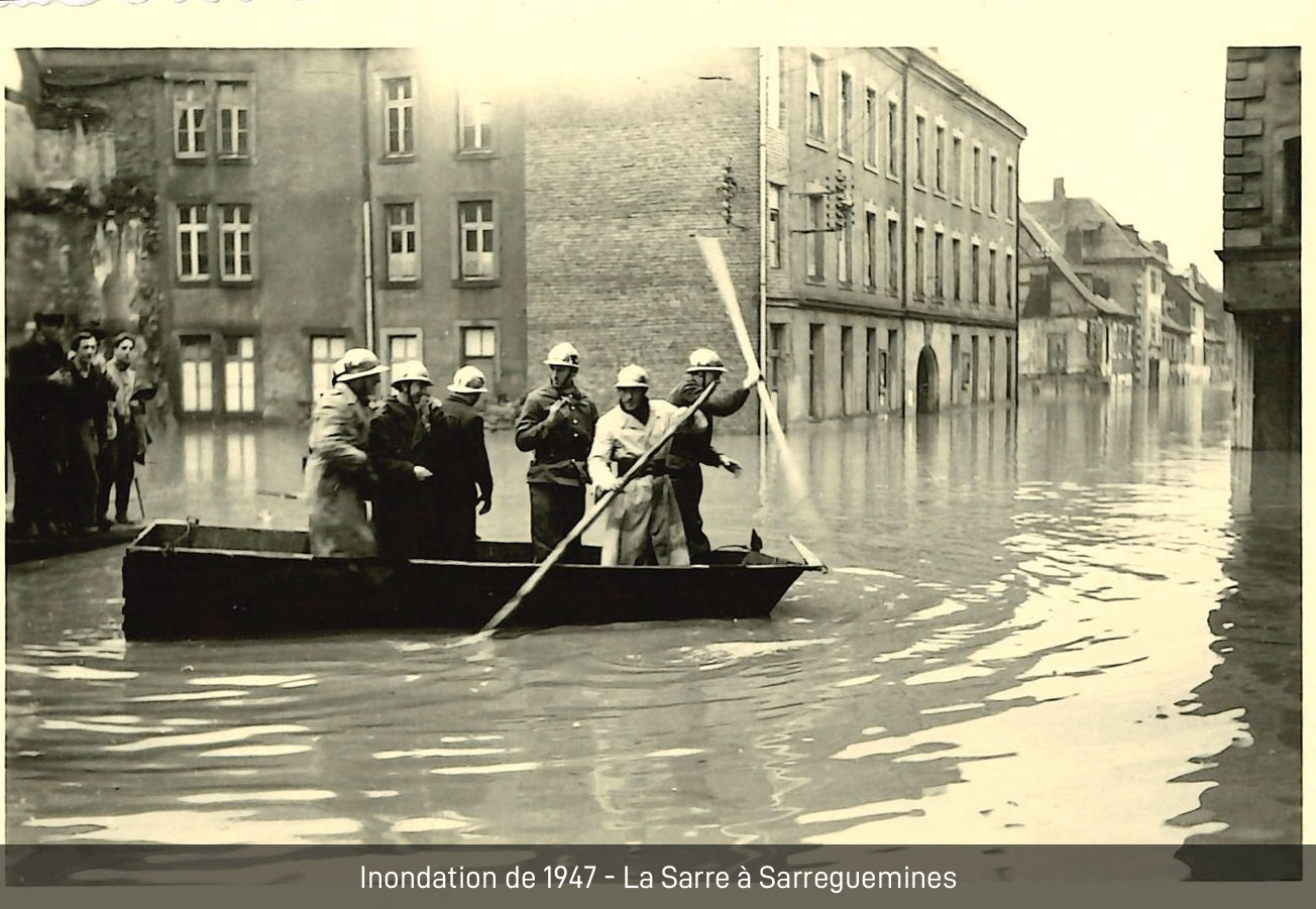 1947 Sarreguemines rue du marche web