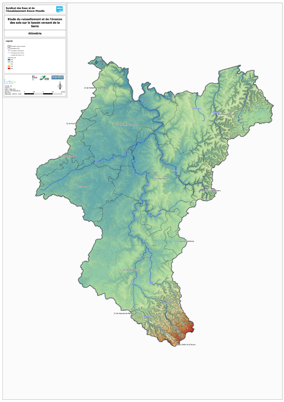 Cartographie SARRE