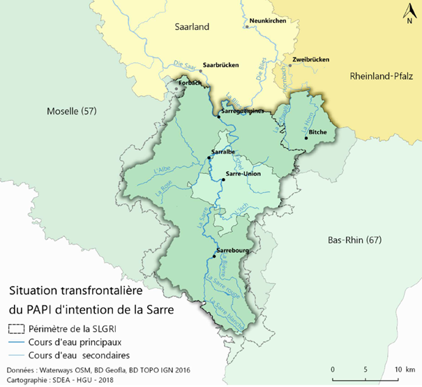 situation transfrontalière