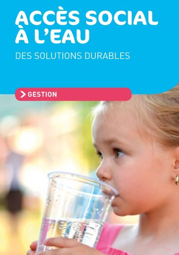 Plaquette informative SDEA sur l'accès social à l'eau